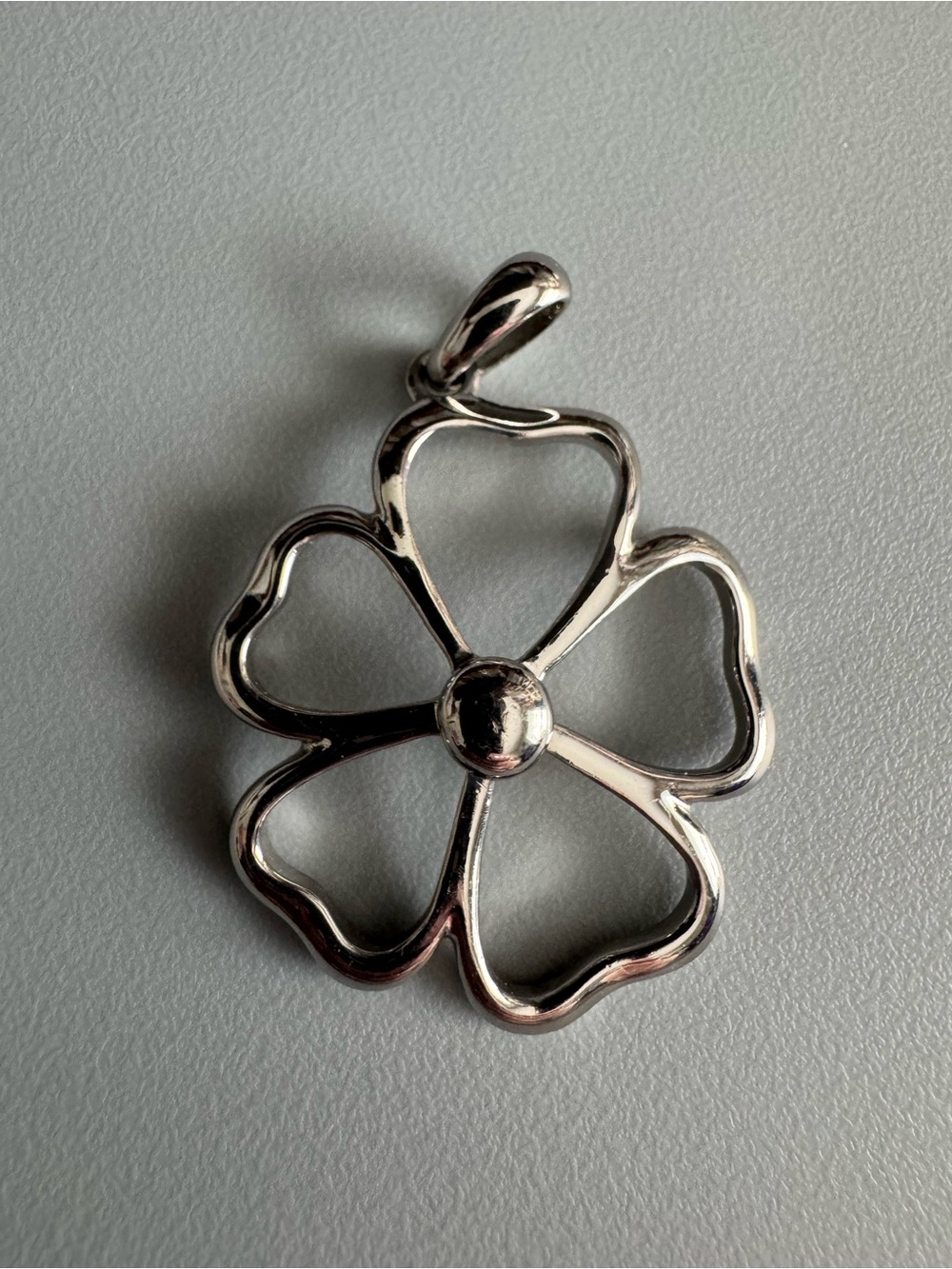 Lia Sophia Silver Floral Enhancer